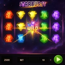 LyraBet - Machine à Sous Starburst - Tours Gratuits